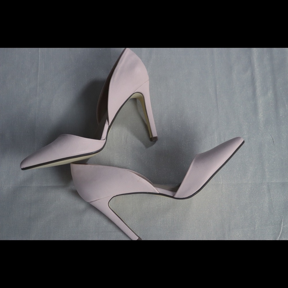 Nude JustFab Heels